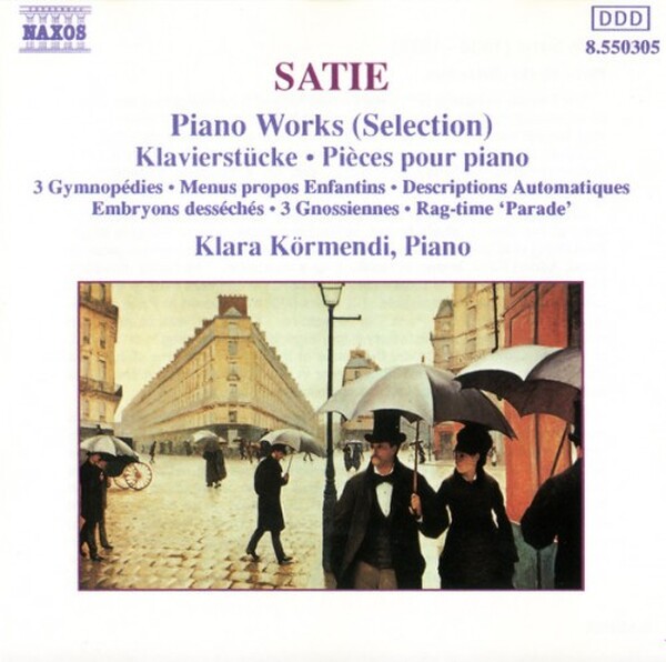 Satie, Klara K�rmendi - Piano Works Selection