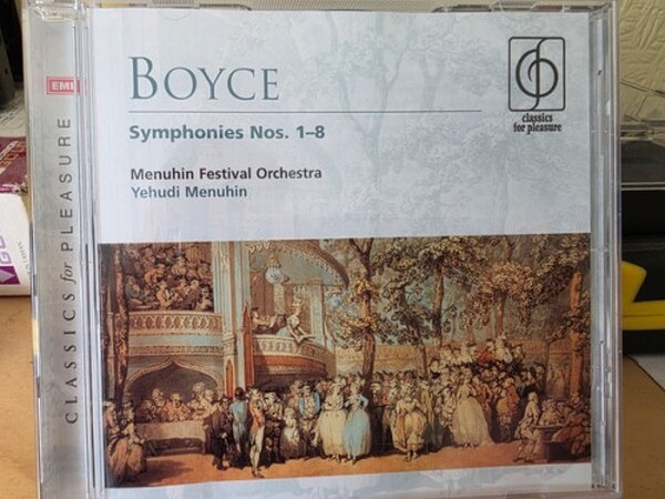 Boyce: Symphonies nos.1 - 8