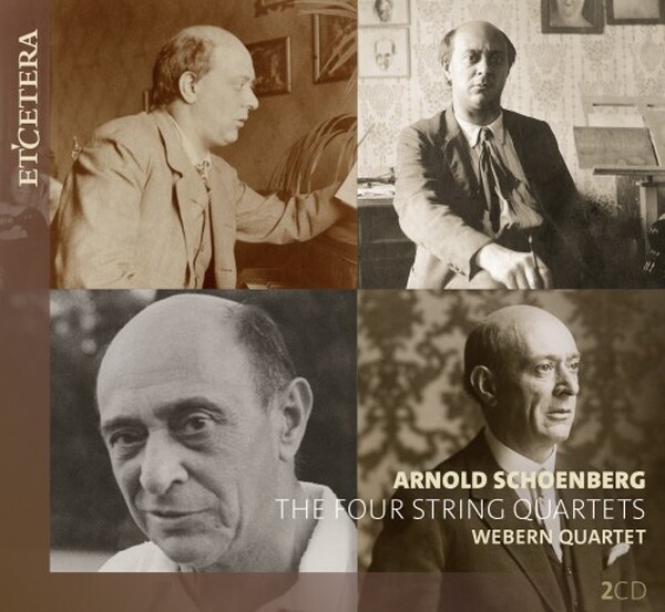 Schoenberg - The Four String Quartets | Etcetera KTC1837