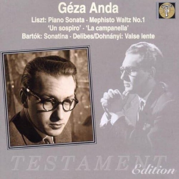 Geza Anda Plays Liszt, Bartok and Dohnanyi
