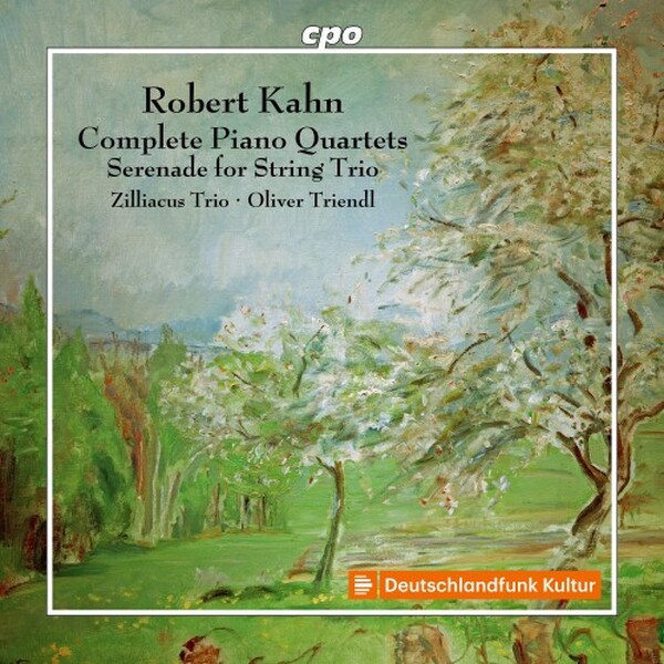 Kahn - Complete Piano Quartets, Serenade for String Trio | CPO 5551502