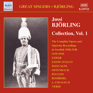 Bjorling - Collection Vol.1 - Complete Opera & Operetta Recordings In Swedish