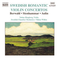 Swedish Romantic Violin Concertos | Naxos 8554287
