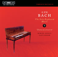 C.P.E. Bach Complete Solo Keyboard Works � Volume 9 | BIS BISCD1088