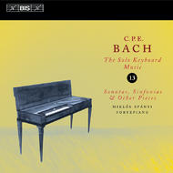 C.P.E. Bach Solo Keyboard Music � Volume 13 | BIS BISCD1328