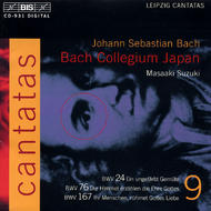 J. S. Bach � Cantatas, Volume 9 (BWV 24, 76, 167)